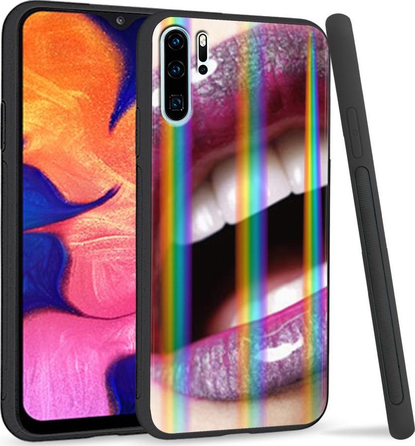 Super Fashion Etui Rainbow Series na Huawei P30 Pro Lips 1