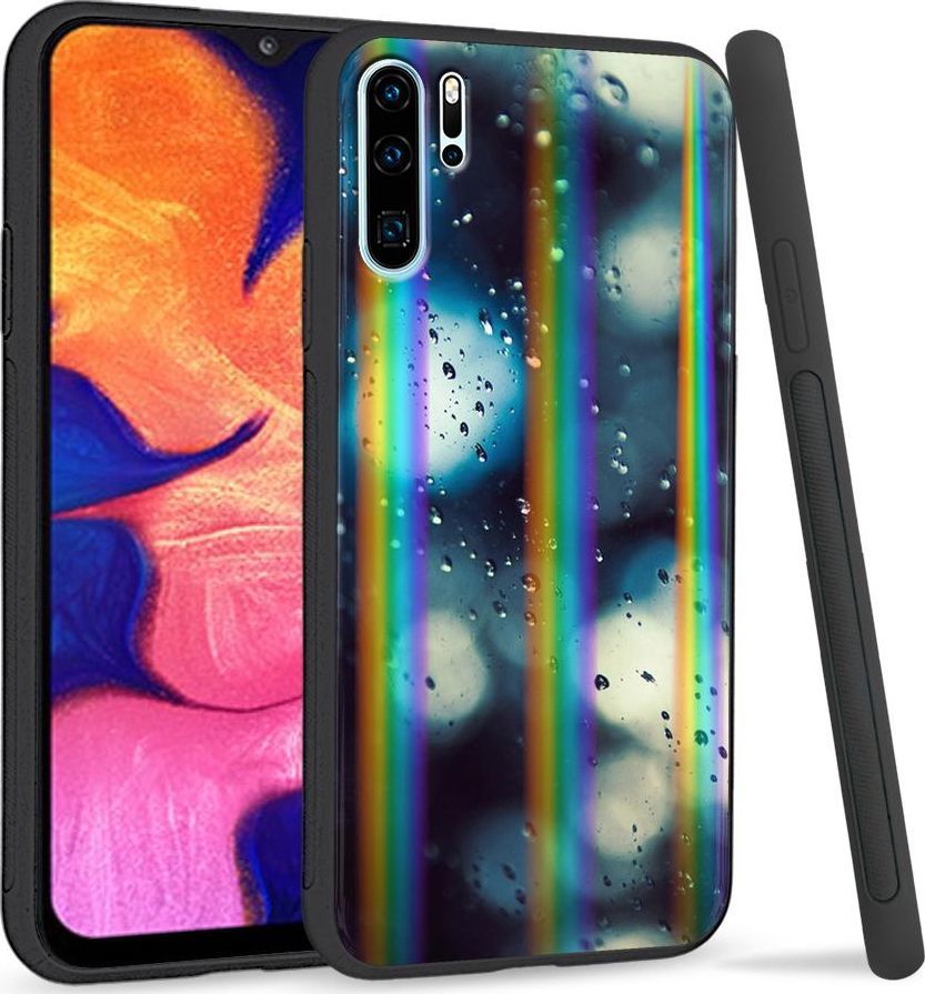 Super Fashion Etui Rainbow Series na Huawei P30 Pro Rain Glass 1