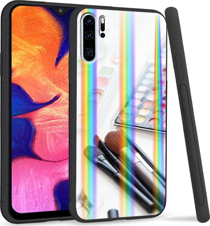 Super Fashion Etui Rainbow Series na Huawei P30 Pro Makijaż 1