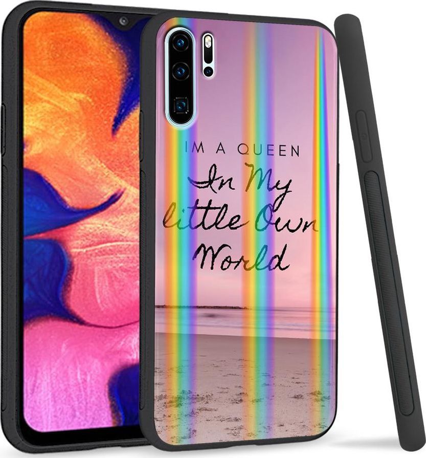 Super Fashion Etui Rainbow Series na Huawei P30 Pro Im a Queen in my little Own World 1