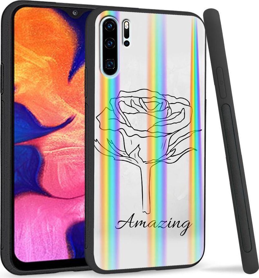 Super Fashion Etui Rainbow Series na Huawei P30 Pro Amazing 1