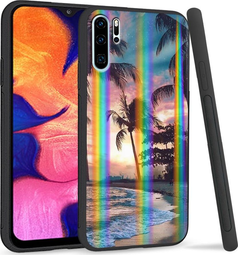 Super Fashion Etui Rainbow Series na Huawei P30 Pro Tropical Beach 1