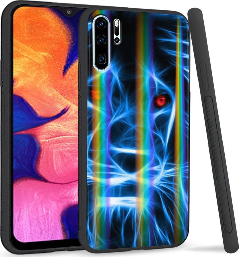 Super Fashion Etui Rainbow Series na Huawei P30 Pro Niebieski Lew 1