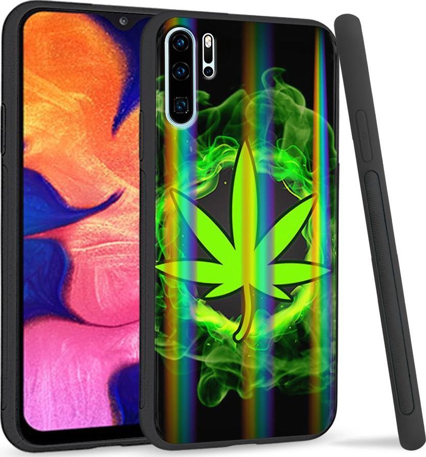 Super Fashion Etui Rainbow Series na Huawei P30 Pro Zielone Zioło 1