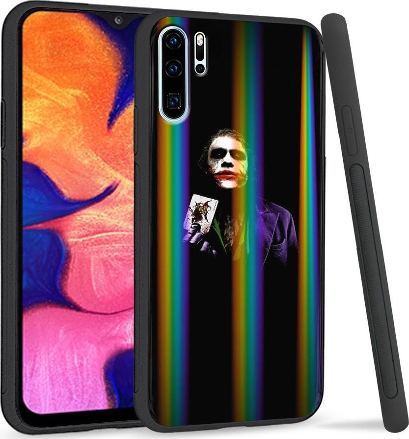 Super Fashion Etui Rainbow Series na Huawei P30 Pro Czarny Joker 1