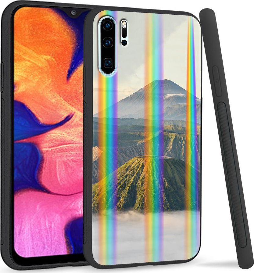 Super Fashion Etui Rainbow Series na Huawei P30 Pro Wulkan 1