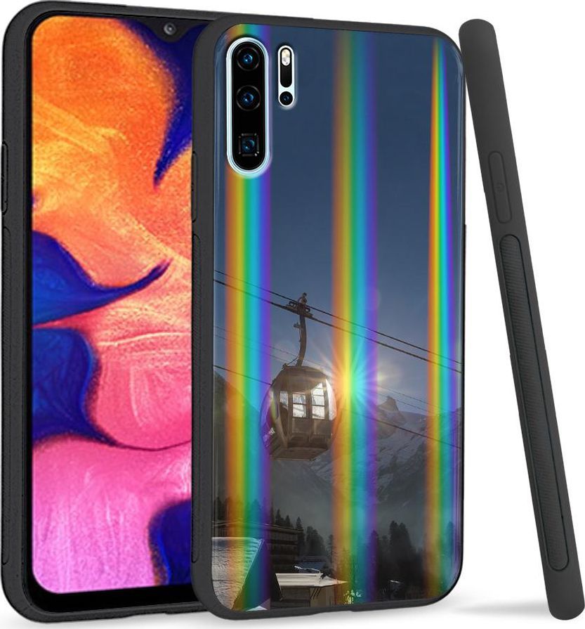 Super Fashion Etui Rainbow Series na Huawei P30 Pro Kolejka linowa 1
