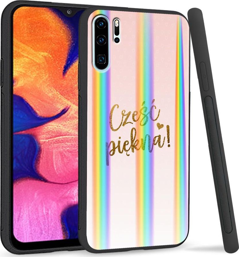 Super Fashion Etui Rainbow Series na Huawei P30 Pro Cześć Piękna 1