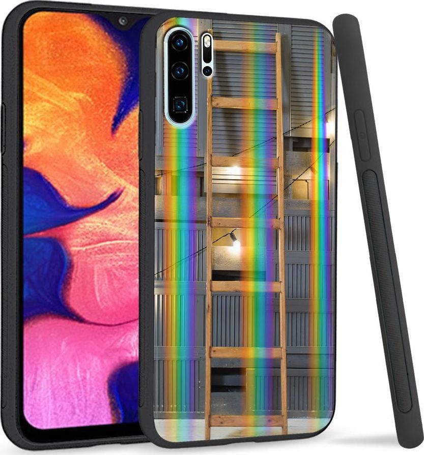 Super Fashion Etui Rainbow Series na Huawei P30 Pro Drabina 1