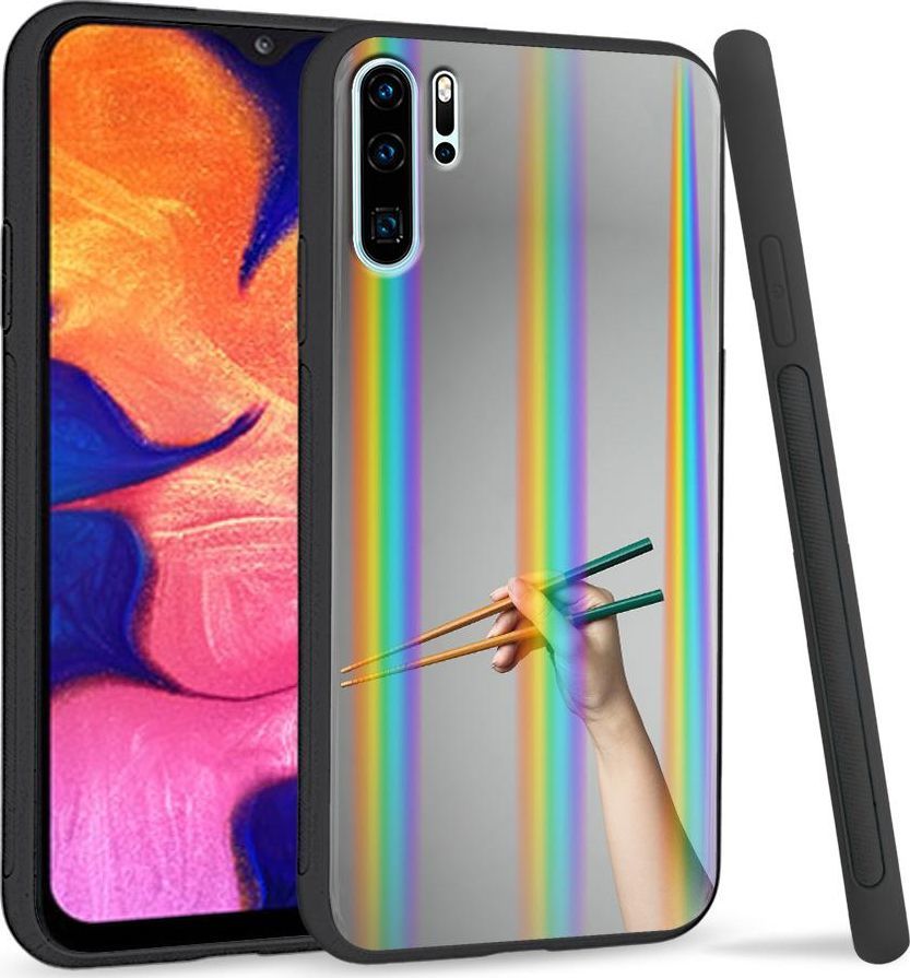 Super Fashion Etui Rainbow Series na Huawei P30 Pro Pałeczki 1