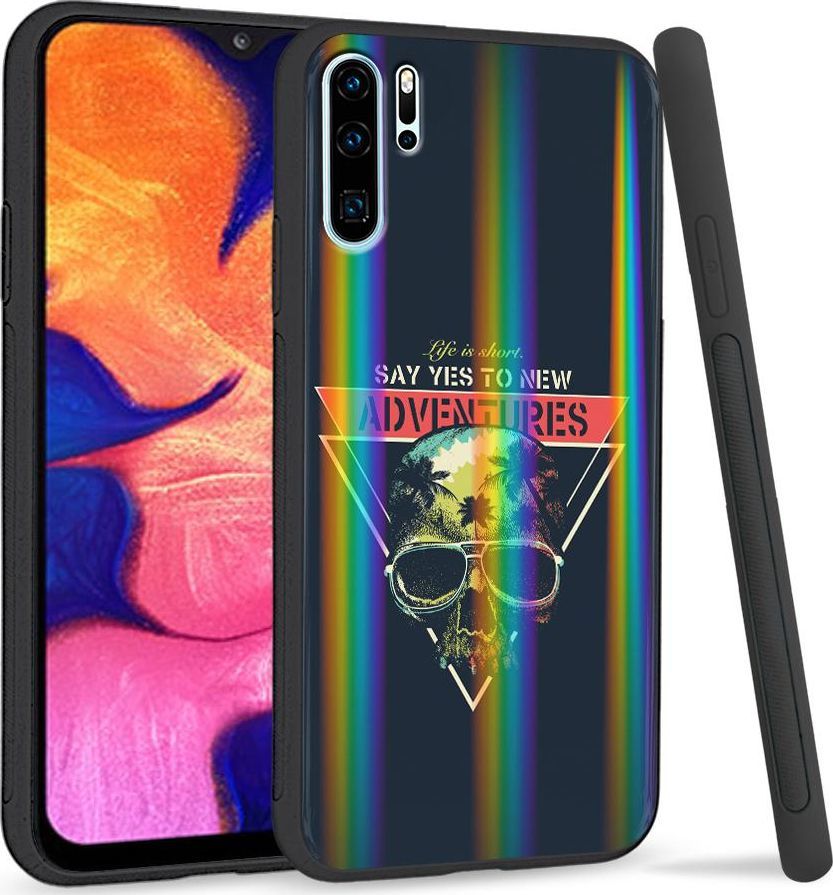 Super Fashion Etui Rainbow Series na Huawei P30 Pro życie krótkie 1
