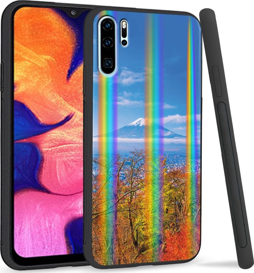 Super Fashion Etui Rainbow Series na Huawei P30 Pro Widok na góry 1