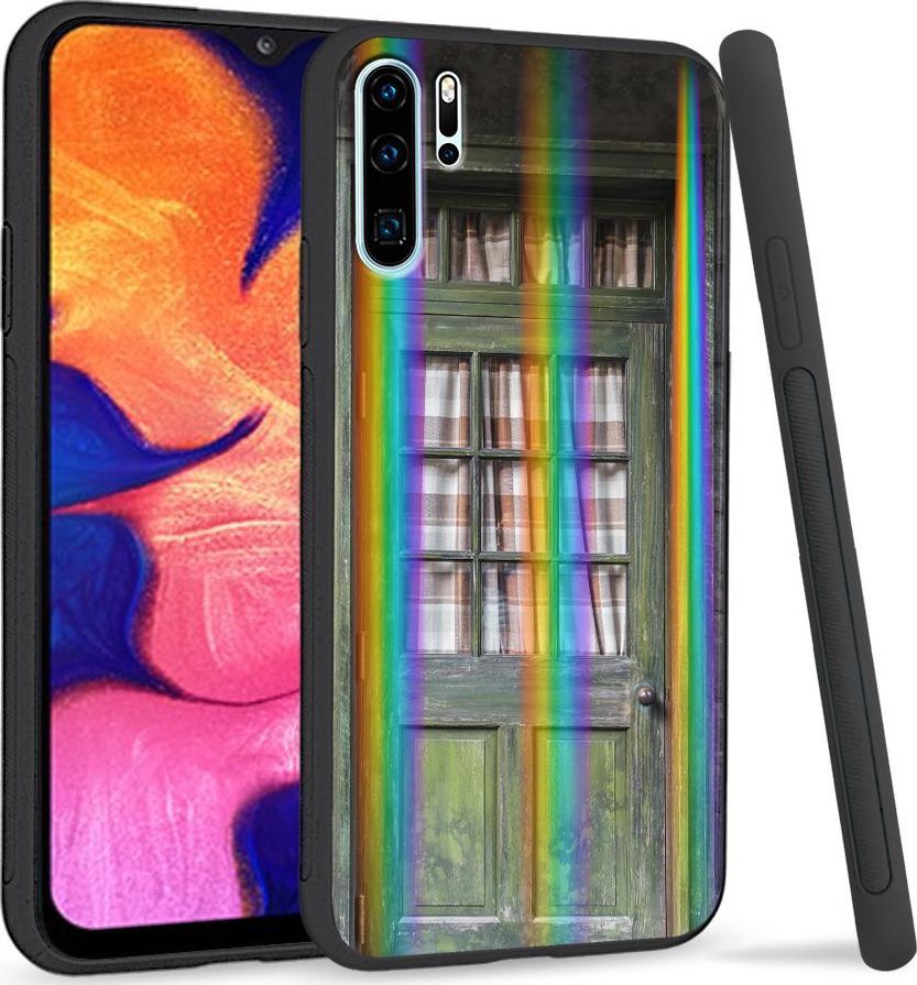 Super Fashion Etui Rainbow Series na Huawei P30 Pro Stare drzwi 1