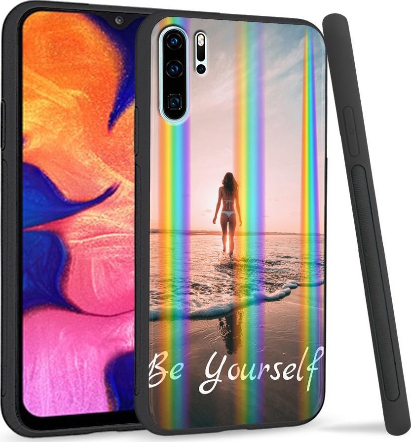 Super Fashion Etui Rainbow Series na Huawei P30 Pro Be Yourself 1
