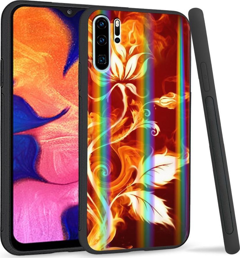 Super Fashion Etui Rainbow Series na Huawei P30 Pro Frozen Flower 1