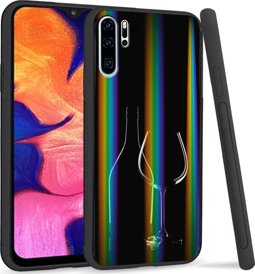 Super Fashion Etui Rainbow Series na Huawei P30 Pro Wino 1