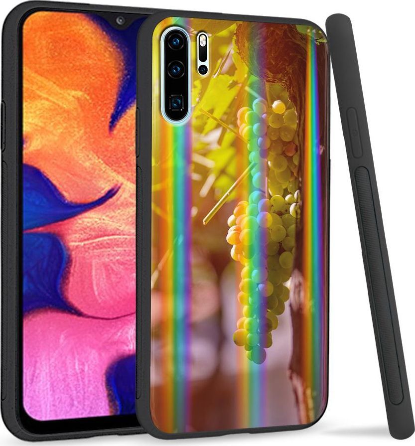 Super Fashion Etui Rainbow Series na Huawei P30 Pro Kiść winogron 1