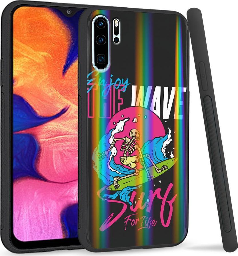 Super Fashion Etui Rainbow Series na Huawei P30 Pro Na fali 1