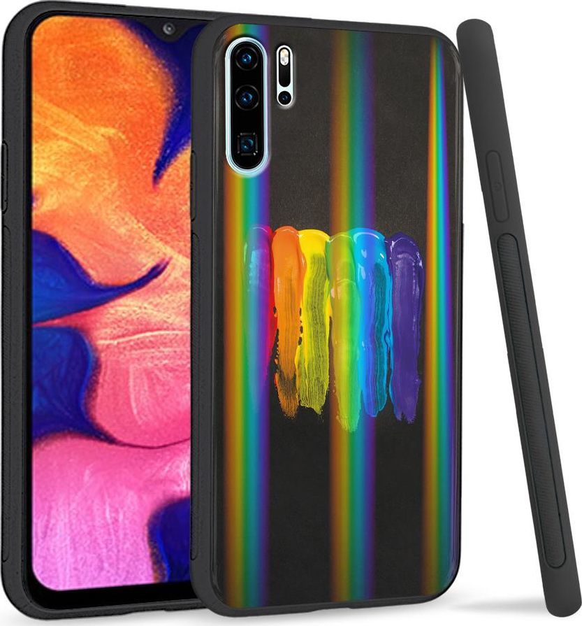 Super Fashion Etui Rainbow Series na Huawei P30 Pro Zabarwienie 1