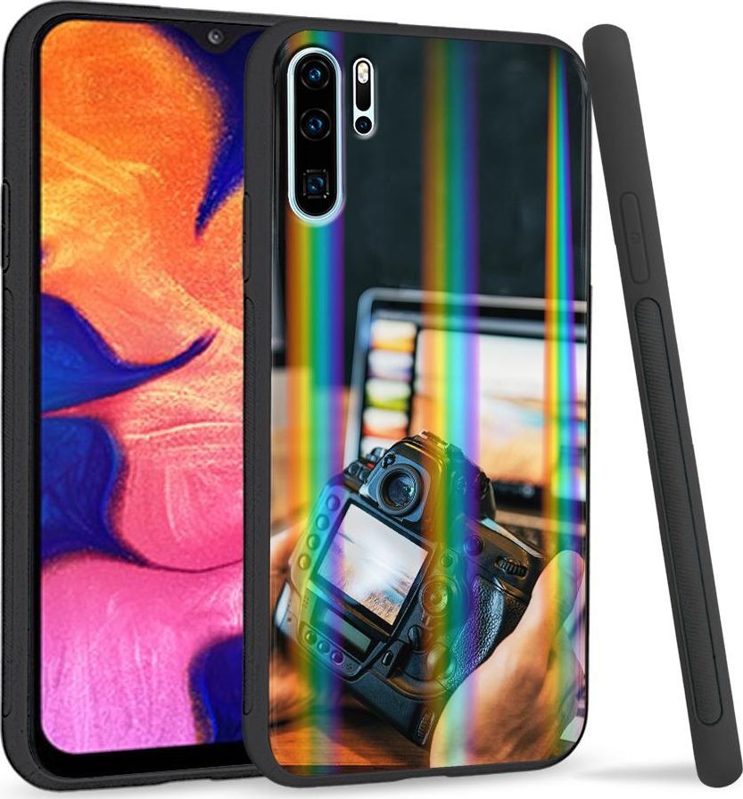 Super Fashion Etui Rainbow Series na Huawei P30 Pro Zestaw fotografa 1