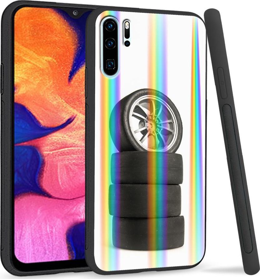 Super Fashion Etui Rainbow Series na Huawei P30 Pro Opony 1