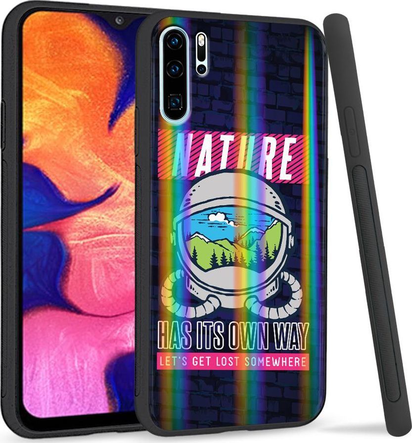 Super Fashion Etui Rainbow Series na Huawei P30 Pro Nature 1