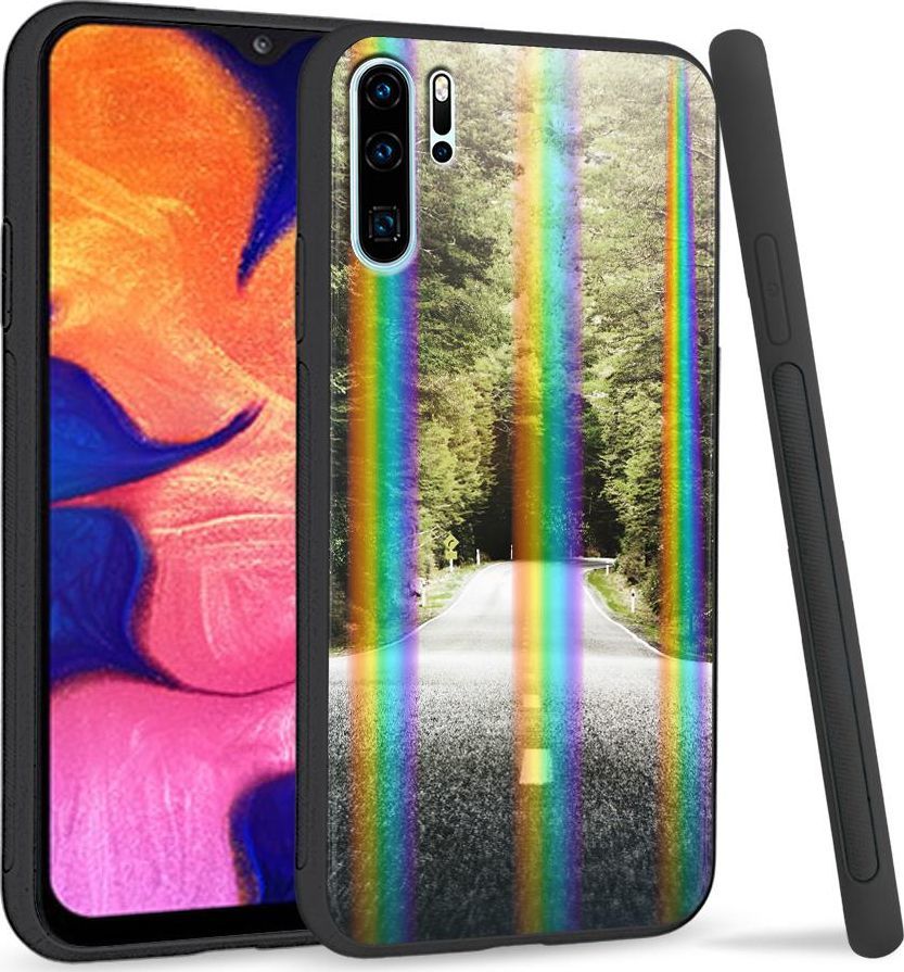 Super Fashion Etui Rainbow Series na Huawei P30 Pro Droga przez las 1