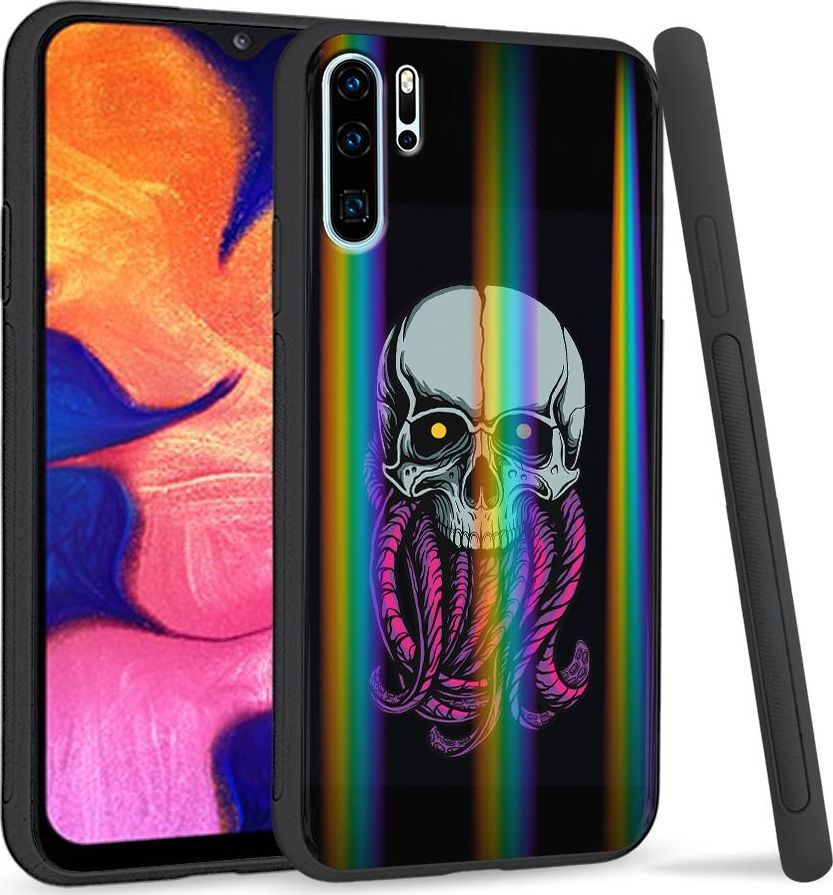 Super Fashion Etui Rainbow Series na Huawei P30 Pro Starszna czaska 1