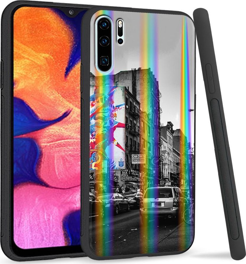 Super Fashion Etui Rainbow Series na Huawei P30 Pro Miasto 1