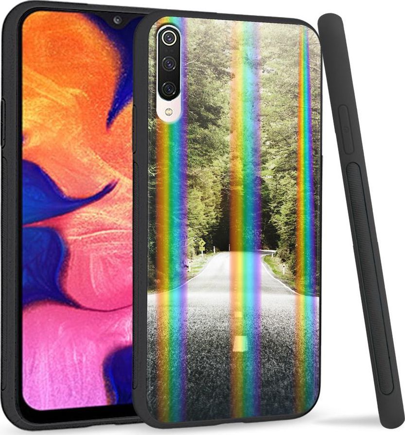 Super Fashion Etui na telefon Xiaomi Mi9 Rainbow Case Droga przez las 1