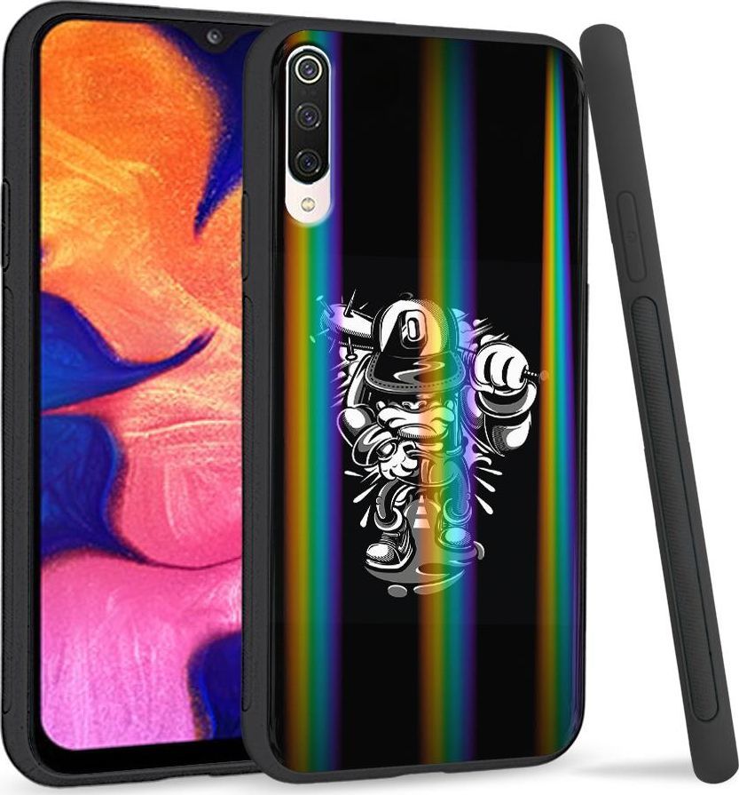 Super Fashion Etui na telefon Xiaomi Mi9 Rainbow Case Małpa gangster 1