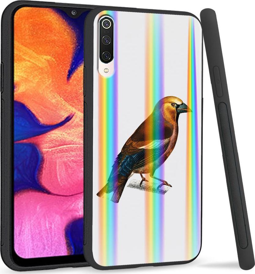 Super Fashion Etui na telefon Xiaomi Mi9 Rainbow Case Sójka 1