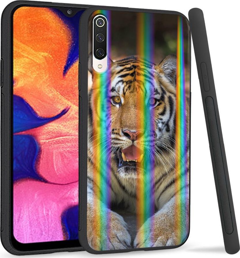 Super Fashion Etui na telefon Xiaomi Mi9 Rainbow Case Tygrys 1