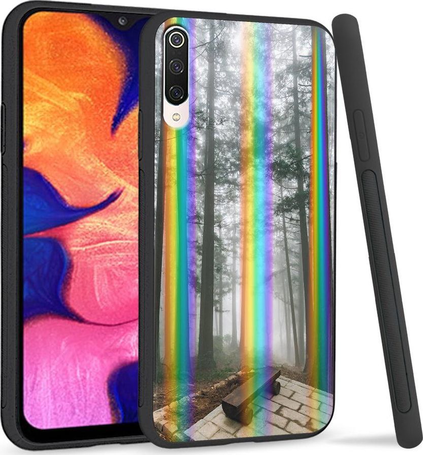 Super Fashion Etui na telefon Xiaomi Mi9 Rainbow Case Rower 1