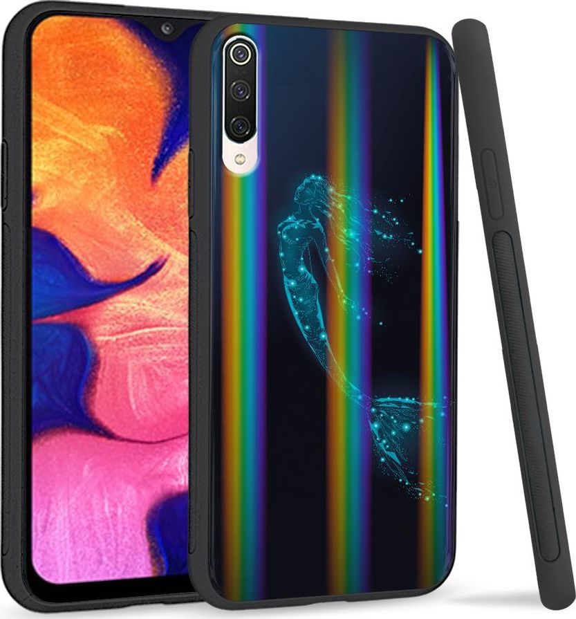 Super Fashion Etui na telefon Xiaomi Mi9 Rainbow Case Syrenka 1