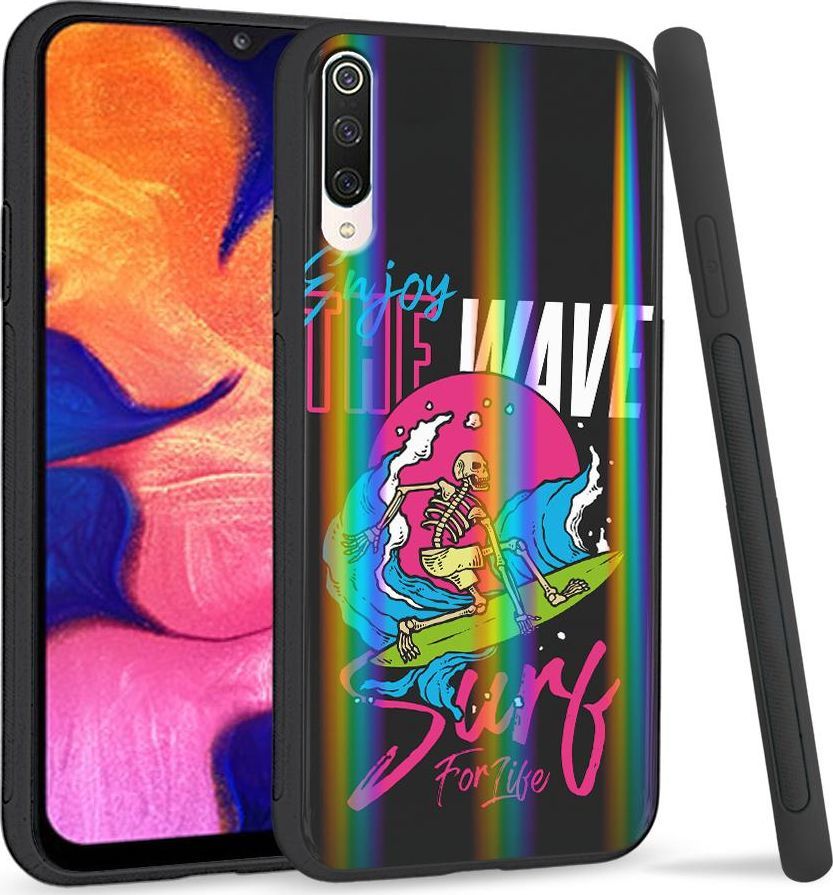 Super Fashion Etui na telefon Xiaomi Mi9 Rainbow Case Na fali 1