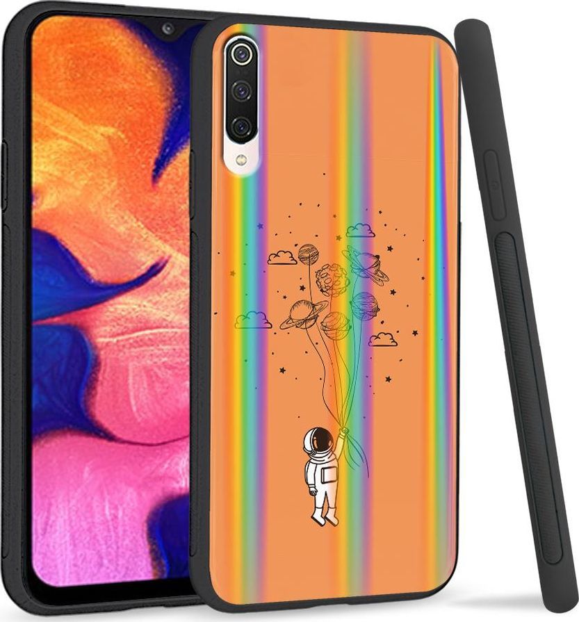 Super Fashion Etui na telefon Xiaomi Mi9 Rainbow Case Kosmiczne balony 1