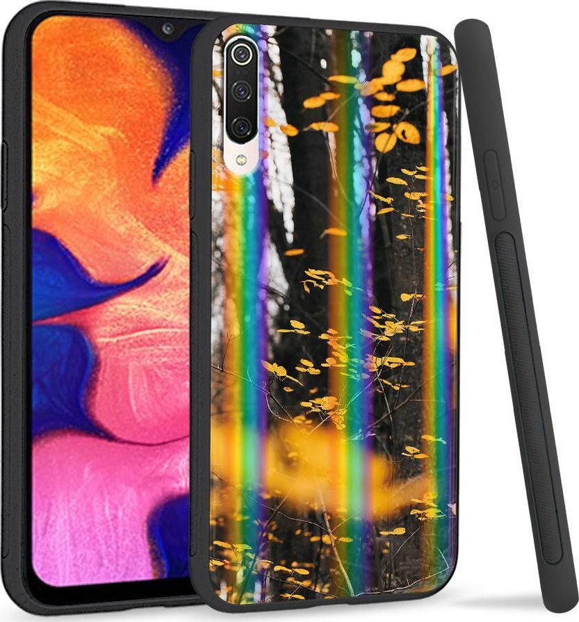 Super Fashion Etui na telefon Xiaomi Mi9 Rainbow Case Las 1