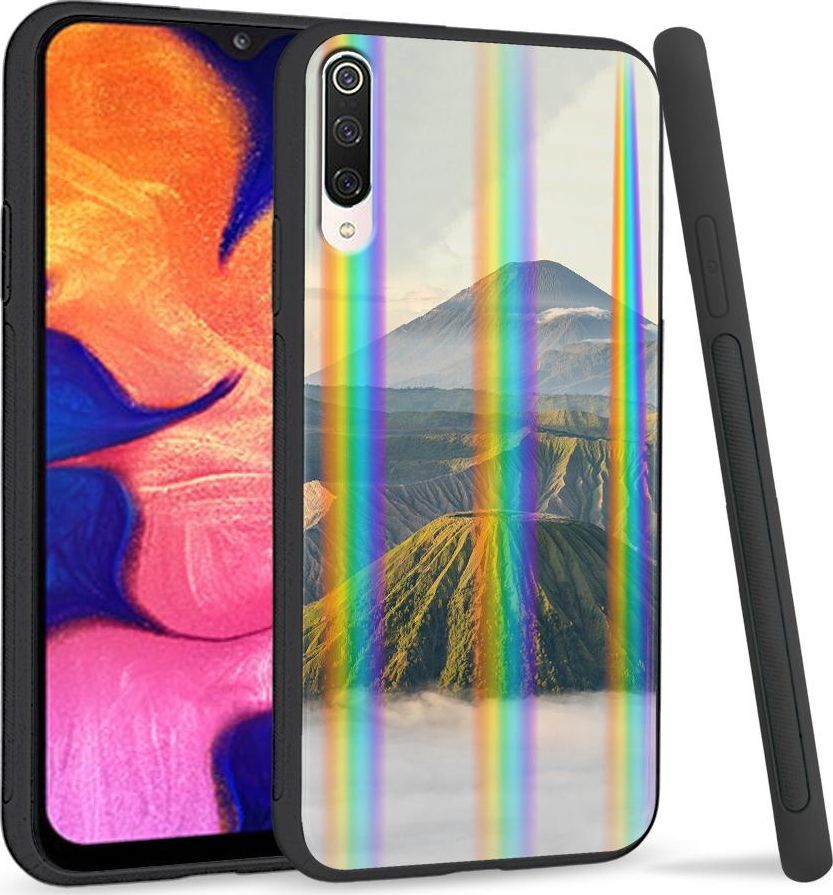 Super Fashion Etui na telefon Xiaomi Mi9 Rainbow Case Wulkan 1