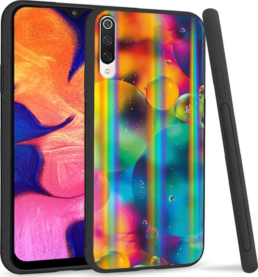 Super Fashion Etui na telefon Xiaomi Mi9 Rainbow Case Kolorowe bańki 1