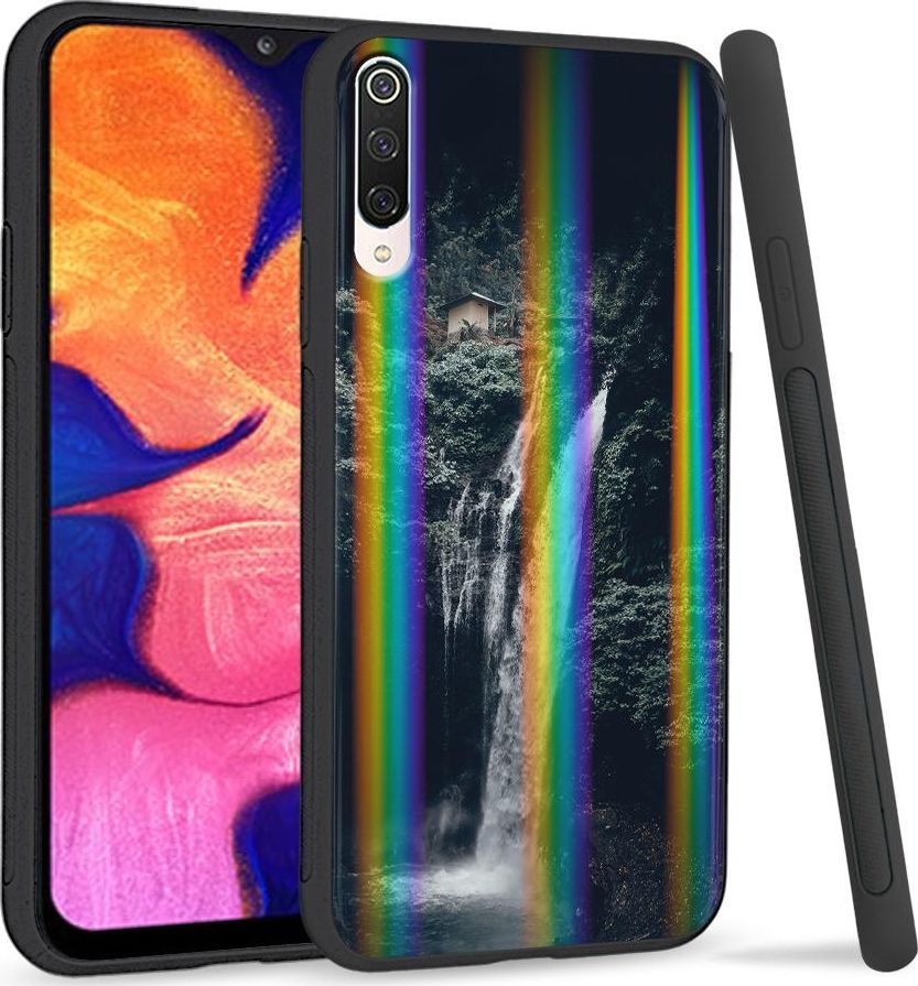 Super Fashion Etui na telefon Xiaomi Mi9 Rainbow Case Wodospad 1