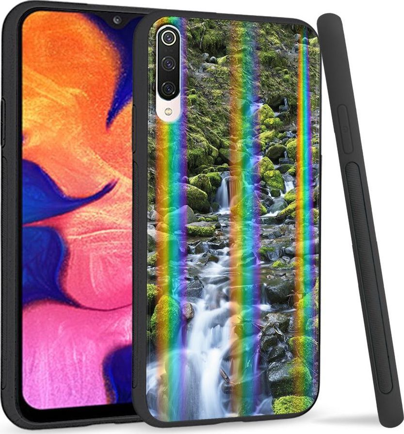 Super Fashion Etui na telefon Xiaomi Mi9 Rainbow Case Górski potok 1
