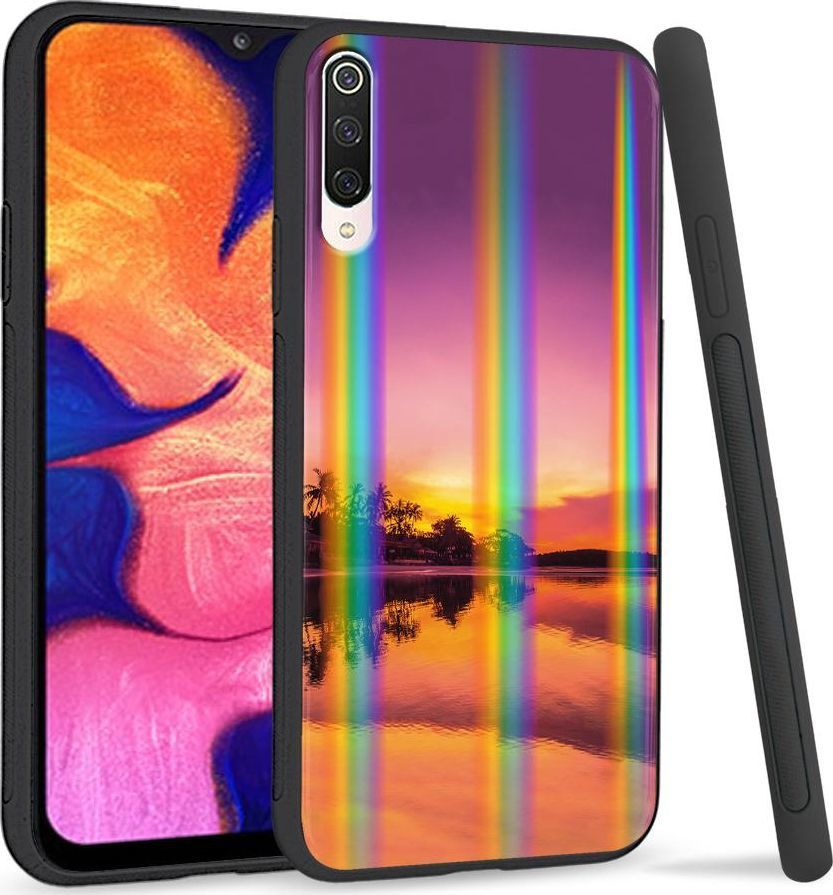 Super Fashion Etui na telefon Xiaomi Mi9 Rainbow Case Purpurowe niebo 1
