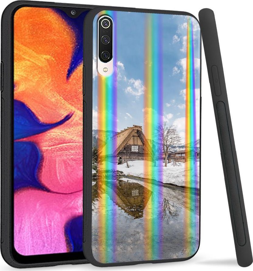 Super Fashion Etui na telefon Xiaomi Mi9 Rainbow Case Górska chata 1