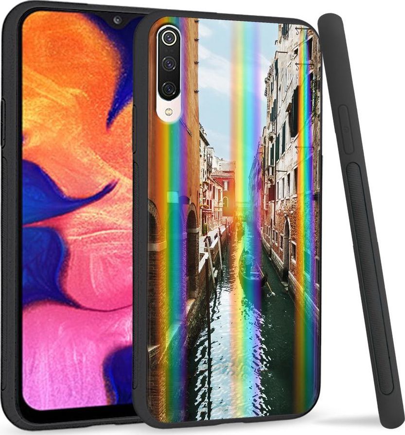 Super Fashion Etui na telefon Xiaomi Mi9 Rainbow Case Kanał w Wenecji 1