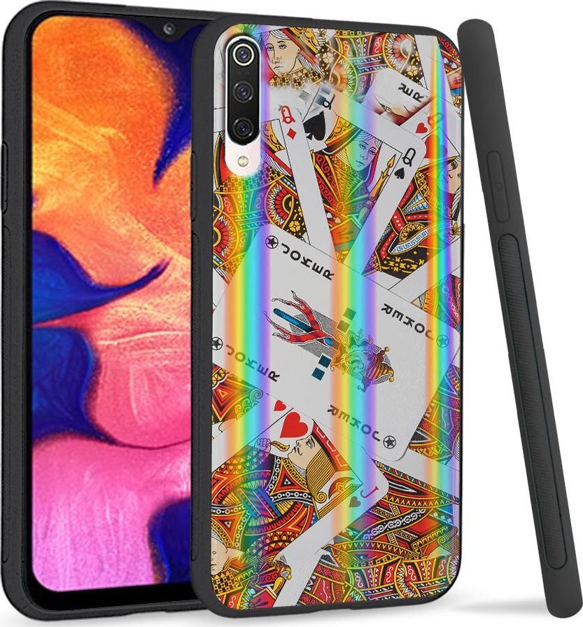 Super Fashion Etui na telefon Xiaomi Mi9 Rainbow Case Karty 1