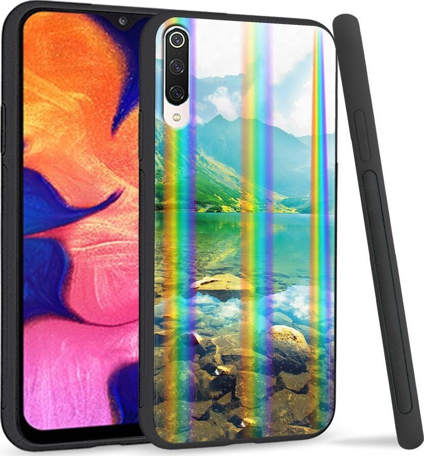 Super Fashion Etui na telefon Xiaomi Mi9 Rainbow Case Jezioro 1