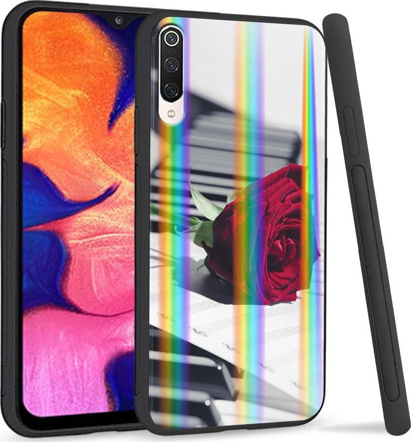 Super Fashion Etui na telefon Xiaomi Mi9 Rainbow Case Rose Piano 1