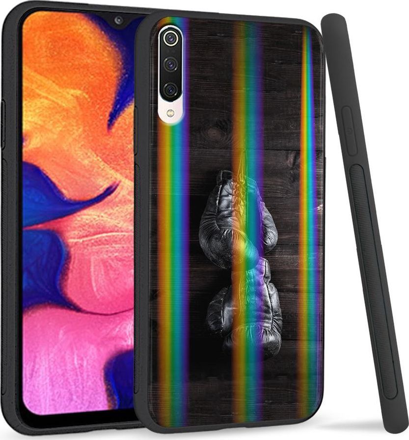 Super Fashion Etui na telefon Xiaomi Mi9 Rainbow Case Stare rękawice 1