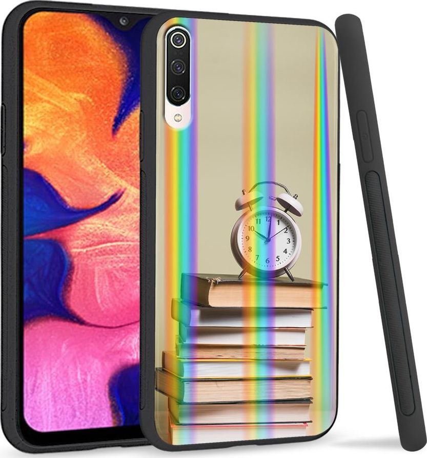 Super Fashion Etui na telefon Xiaomi Mi9 Rainbow Case Budzik 1